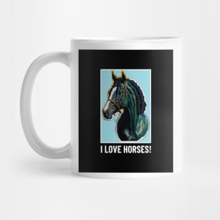 Horse Lover Art Mug